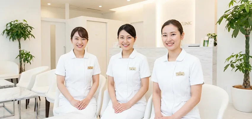 プルージュ リジェン クリニック 内藤 和哉医師とスタッフ一同 チーム医療の様子