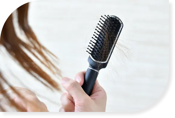 抜け毛の原因の１つ栄養不足